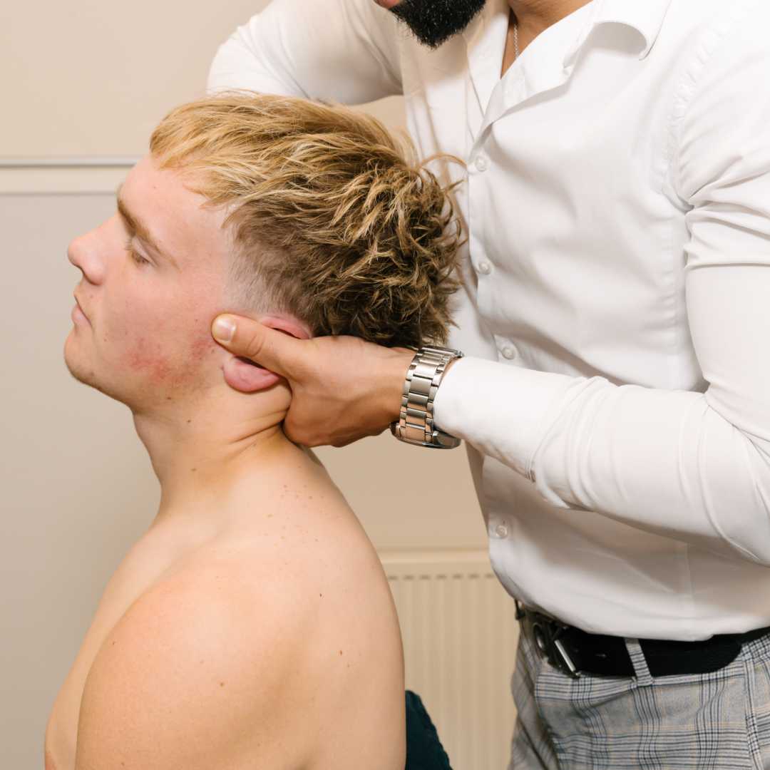Dr. James with Patient YHC